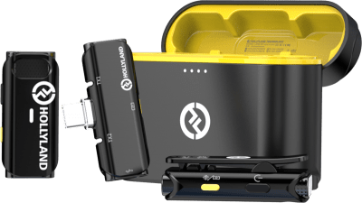 Hollyland Lark C1 Duo Wireless Lavalier Microphone för USB-C