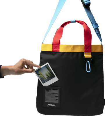 Polaroid Ripstop Tote Svart/Multi