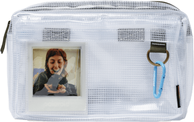 Polaroid Ripstop Crossbody Clear