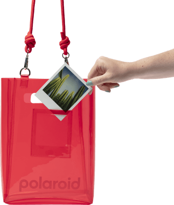 Polaroid TPU Bucket Bag Röd