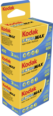 Kodak Ultramax 400 135-36 3-Pack