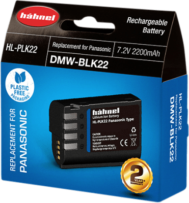 Hähnel Panasonic HL-PLK22 ersätter Panasonic DMW-BLK22