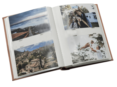 Focus Base Line Canvas Album Super 200 10x15 Orange Limited Edition