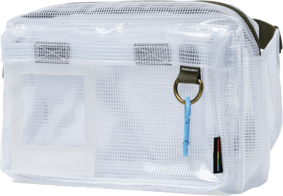 Polaroid Ripstop Crossbody Clear