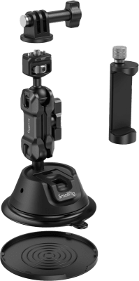 Smallrig 4275 Suction Cup Mount Support Kit for Action Cameras/Mobile