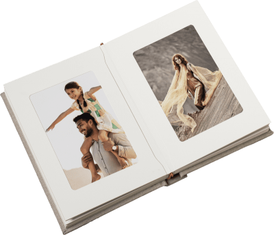 Focus Essence Passepartout Album 10x15 Blå