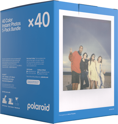 Polaroid 600 Film Färg 5-Pack