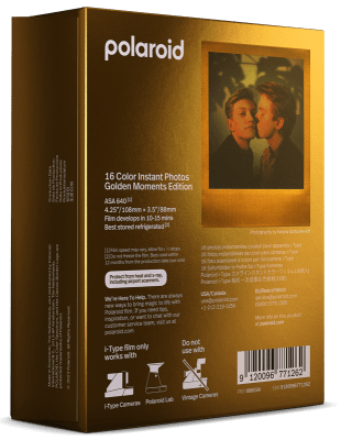 Polaroid Originals I-Type Film Golden Moments 2-Pack