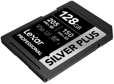 Lexar SDXC Professional SILVER Plus 1066x UHS-I/U3/A2/4K R205/W150 (V30) 128GB
