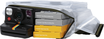 Polaroid Ripstop Crossbody Clear