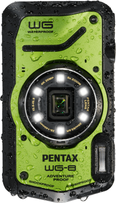 Ricoh/Pentax WG-8 Grön