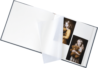 Focus Base Line Canvas Album 26x25 Svart