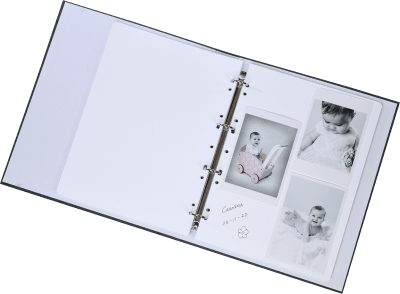 Focus Base Line Canvas Ringpärm Grå