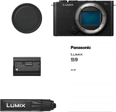 Panasonic Lumix S9 Kamerahus Jet Black