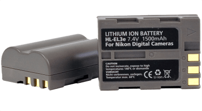 Hähnel DK Batteri Nikon HL-EL3e motsvarar Nikon EN-EL3e