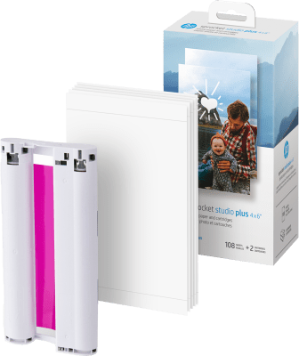 HP Sprocket Studio Plus Cartridge 108-Pack
