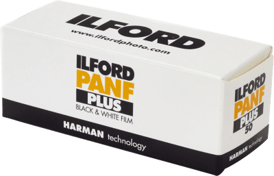 Ilford Pan F Plus 50 120
