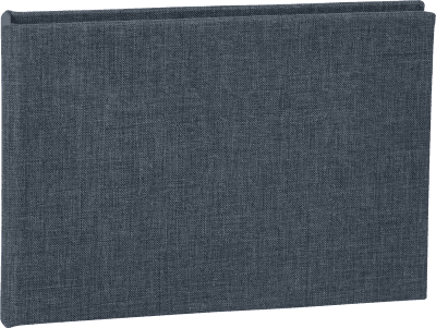 Focus Base Line Canvas Minialbum Blå 10x15 36-Bilder