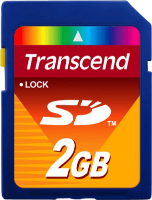 Transcend SD 2GB 45x Standard