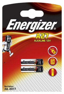 Energizer A27 2-Pack 12V