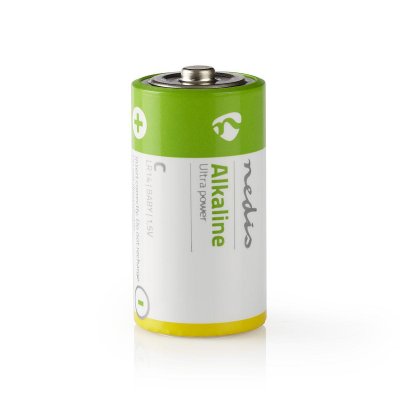 Nedis Alkaliskt batteri C 1.5V 2-Pack
