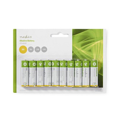 Nedis Alkaline Batteri AA 10-Pack