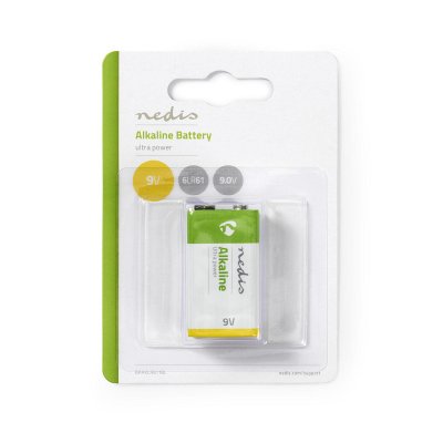 Nedis Alkaliskt batteri 9 V