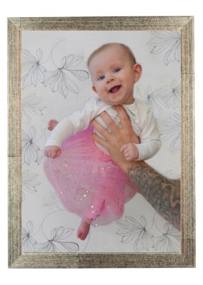 Bild med Ram 15x21 Silver