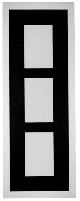 Galleri1 Collageram 4B Vit 3st 10x15 Svart Passepartout