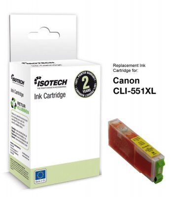 Isotech CLI-551XL Gul 13ml