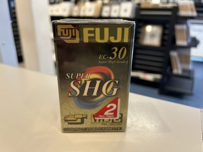 Fuji Super SHG VHS-C 30min 1-pack