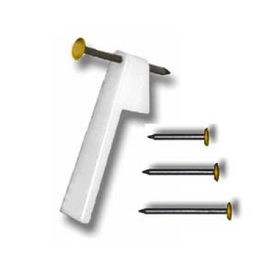 Estancia Mässingspik + hållare 12st