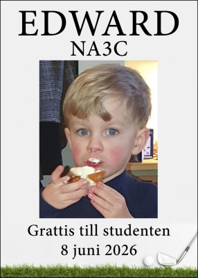 Studentskylt nr 68