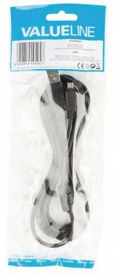 Valueline Kameradatakabel USB 2.0 A-hane – 12p Olympus-anslutning, hane 2,0