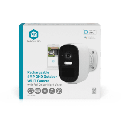 Nedis SmartLife Utomhus Kamera 4MP Quad HD