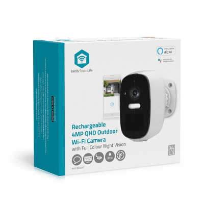 Nedis SmartLife Utomhus Kamera 4MP Quad HD