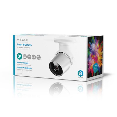 Nedis Smartlife Övervakningskamera Wi-Fi Full-HD 1080p