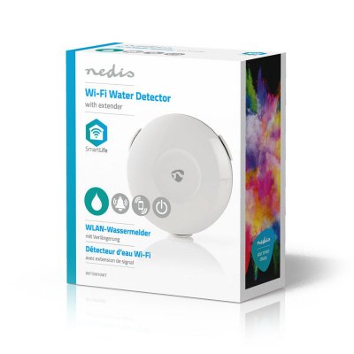 Nedis Smartlife WiFi Smart vattenläckagedetektor | Batteridriven